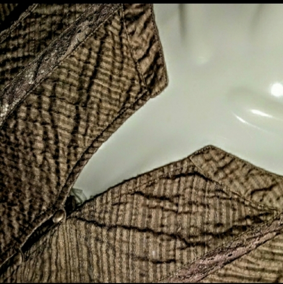 Avenue Top Size 3X Tunic Stripe Lace NWOT - Picture 9 of 11